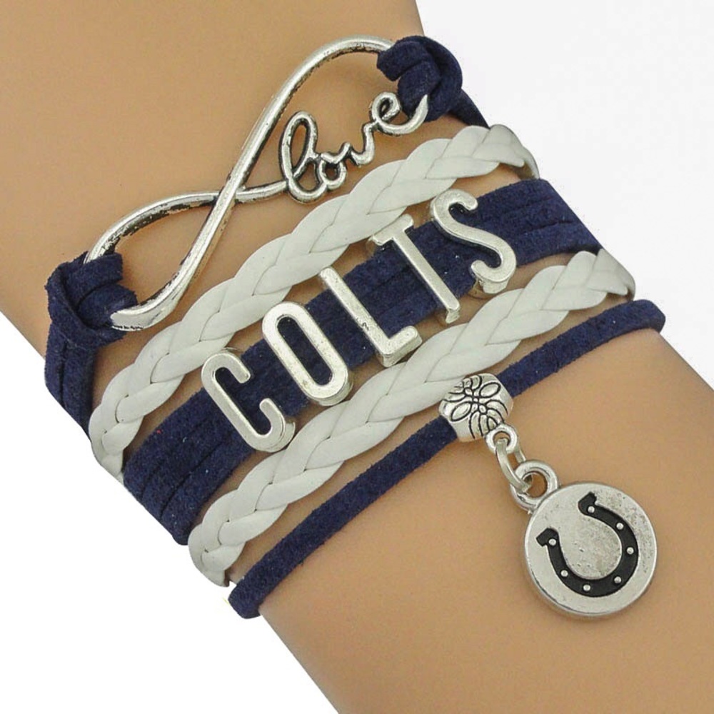 NFL Indianapolis Colts adjustable bracelet